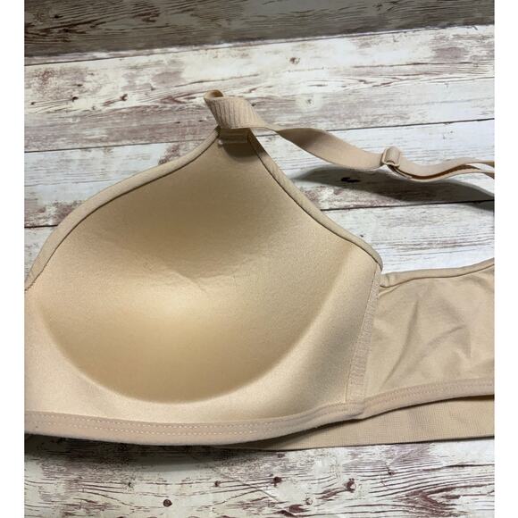 Truekind Wireless Bra Size Medium Neutral Beige - Picture 5 of 8